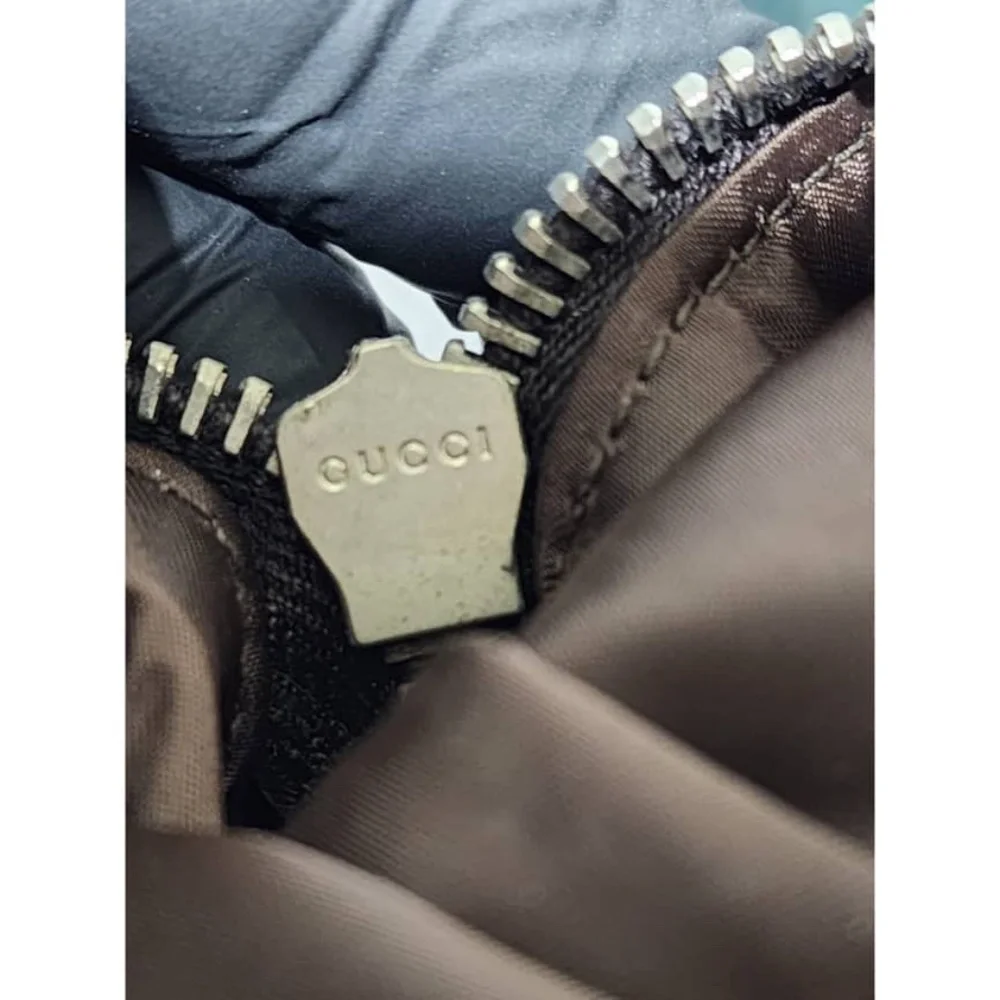 Authentic Gucci Diamante Canvas Web Shopping Tote Bag Brown/Beige - Picture 13 of 15